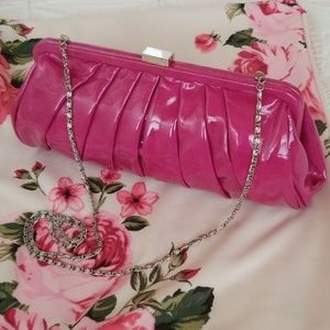 Beautiful Fuschia Evening Bag by Chinese Laundry!